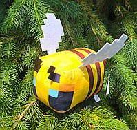 М’яка іграшка МК Бджола Бджілка Майнкрафт Minecraft Україна 15*10*9см (00663-71), фото 4