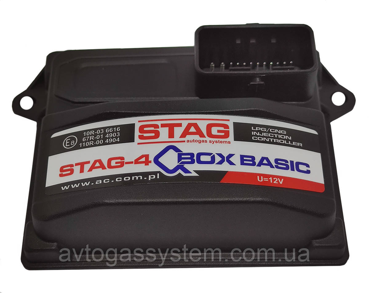 Блок керування Stag-4 QBox Basiс 4 циліндри (оригінал), фото 1