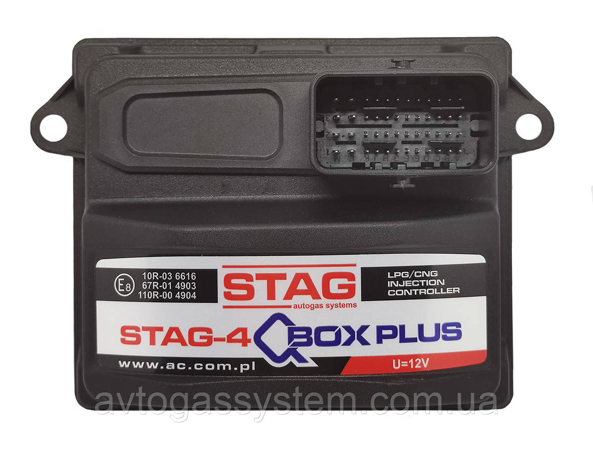 Блок керування Stag-4 QBox Plus 4 циліндри (оригінал)