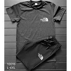 Чоловічий сірий спортивний костюм із шортами Розміри: 46,48,50,52,54 (21312-1)