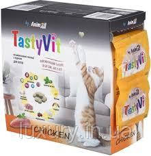 Ласощі AnimAll TastyVit вітамінізовані ласощі для котів з куркою