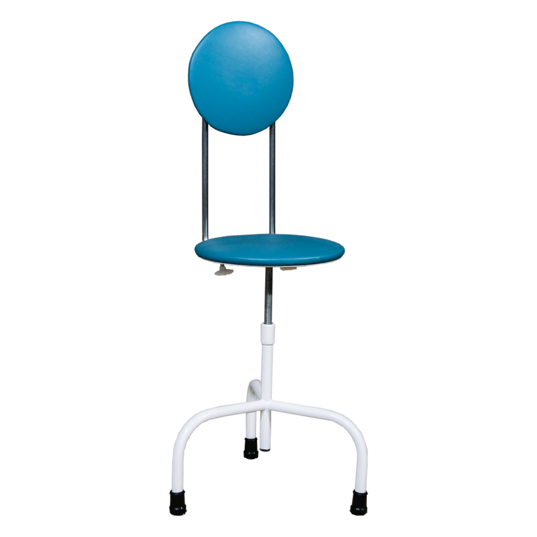 Стілець гвинтовий зі спинкою СВС Медапаратура, фото 1