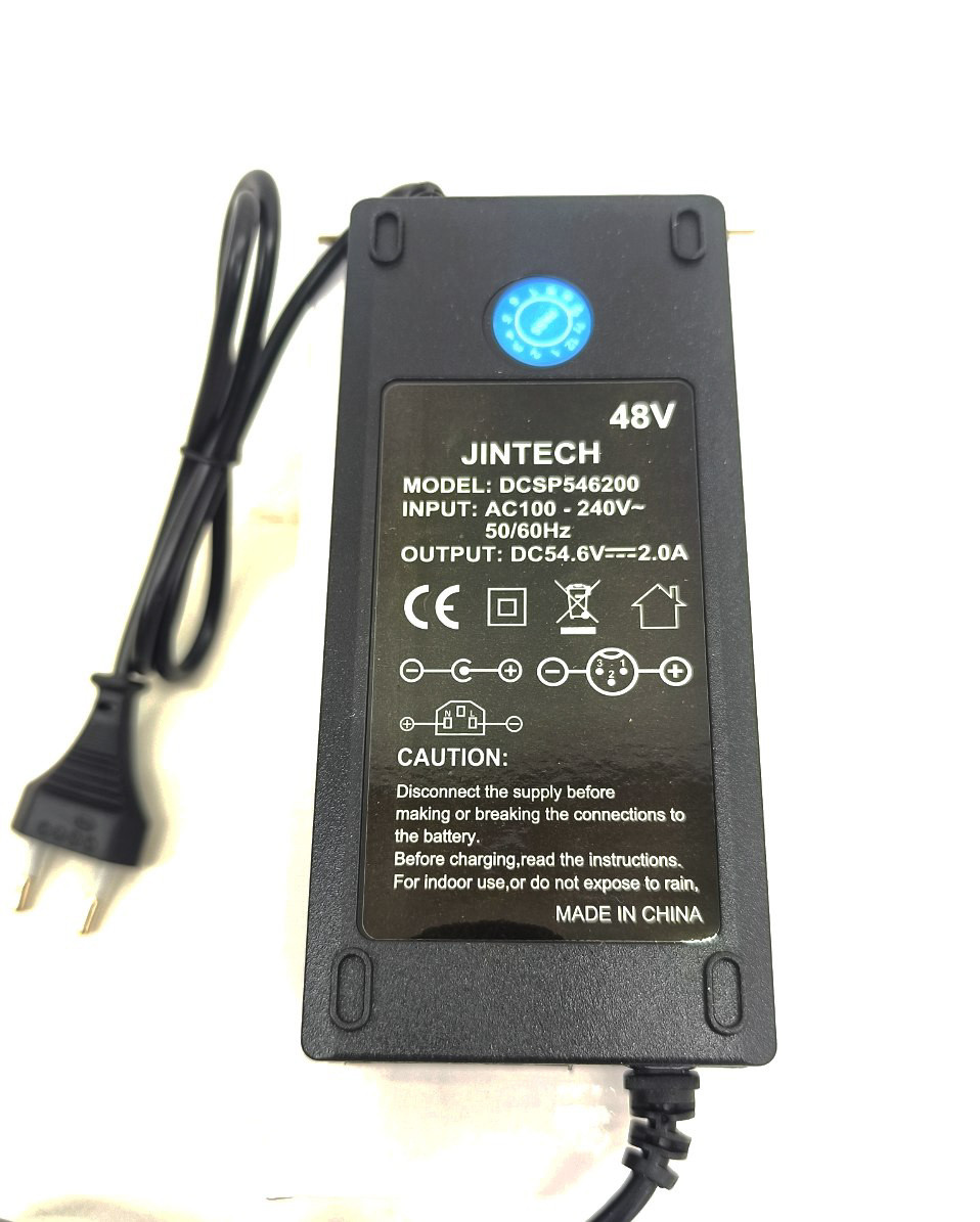 Зарядний пристрій 48V (54.6V) 2.0 A