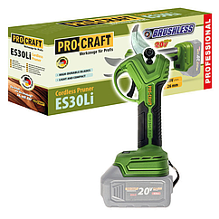 Акумуляторний секатор Procraft ES30Li (Без АКБ і ЗП)