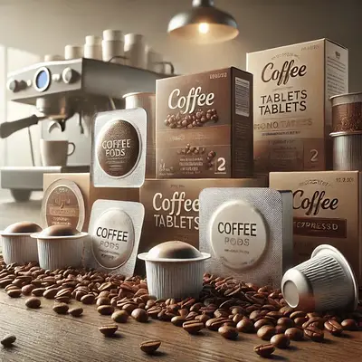 Кава в чалдах, таблетках, монодоза