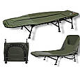 Ліжко-розкладачка рибальське коропове Fishing ROI до 150 кг, 6 ніжок, фото 2