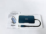 USB-хаб, Док-станция, Переходник BENFEI USB-C MST HUB 8in1 with USB-C to 2*HDMI/1*VGA, to 3*USB 3.0/100W Power Delivery/3.5mm Aux, фото 10