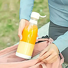 Портативний блендер-пляшка 350 мл Fresh Juice Blender, USB/міні блендер для коктейлів, фото 4