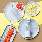 Портативний блендер-пляшка 350 мл Fresh Juice Blender, USB/міні блендер для коктейлів, фото 9