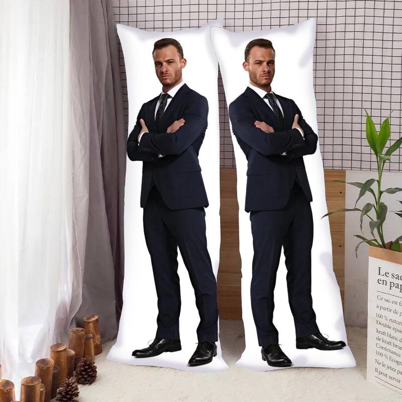 Подушка-обіймашка 3D Серкан Болат 4463_F 17991 130х40 см ID 5014361