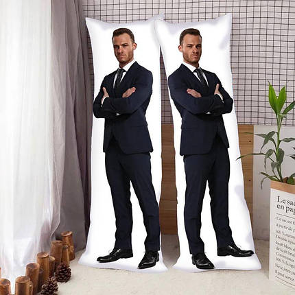 Подушка-обіймашка 3D Серкан Болат 4463_F 17991 130х40 см ID 5014361, фото 1