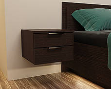 Тумба навісна приліжкова KRISTAL (400 х 400 х 290), фото 2