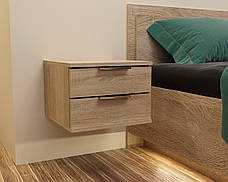 Тумба навісна приліжкова KRISTAL (400 х 400 х 290), фото 3