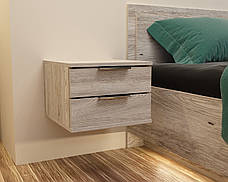 Тумба навісна приліжкова KRISTAL (400 х 400 х 290), фото 5