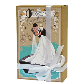 Шоколад Save the date оригінальний подарунок прикольний