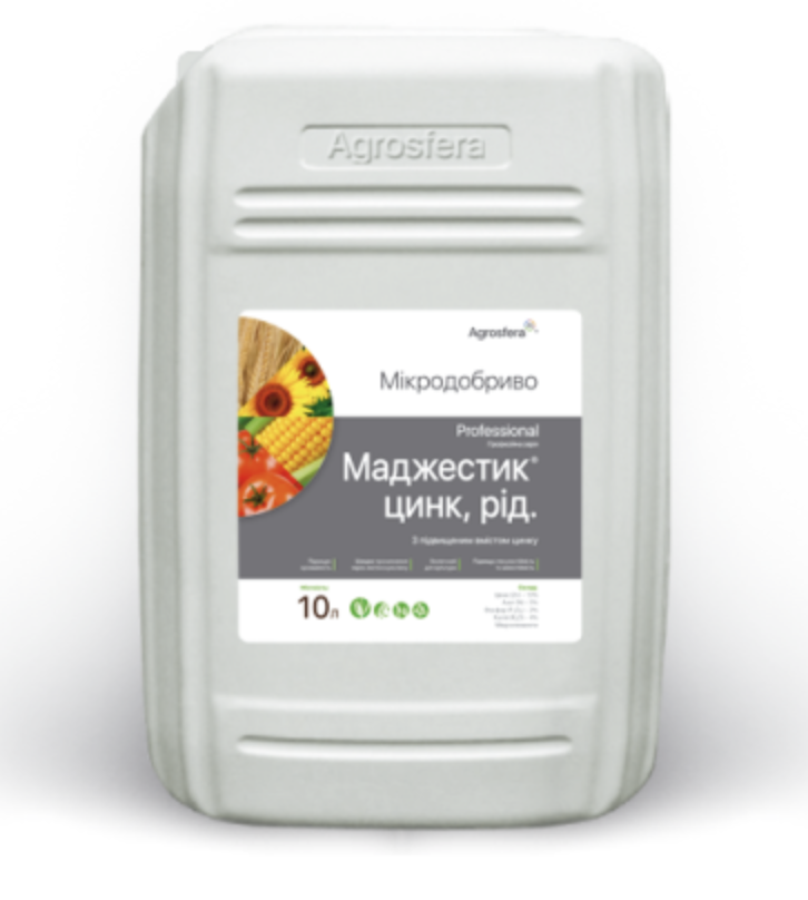 Мікродобриво Маджестік Цинк Агросфера 10 л, фото 1