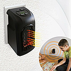 Портативний нагрівач 400 Вт із терморегулятором, від мережі, HANDY HEATER/Керамічний мінівентилятор, фото 7