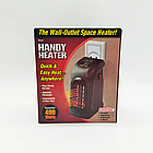Портативний нагрівач 400 Вт із терморегулятором, від мережі, HANDY HEATER/Керамічний мінівентилятор, фото 11