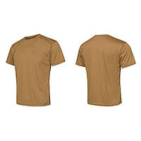 Футболка Кулпас CoolPass тактична війскова койот