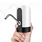 Електрична помпа для води CHARGING PUMP, Біла/ Автоматичний дозатор для води/Насадка на пляш, фото 4