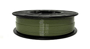 Нитка PETG (CoPET, ПЕТГ) пластик для 3D друку, Хакі (1.75 мм/0.75 кг)