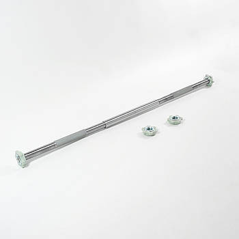 Набір: Грифи гантельні 42 см х2 шт та з'єднувач діаметр 25 мм