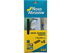 Сітка абразивна P240 5шт ТМ NovoAbrasive
