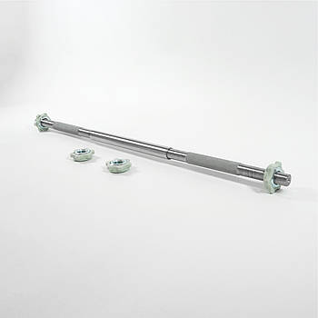 Набір: Грифи гантельні 35 см х2 шт та з'єднувач діаметр 25 мм