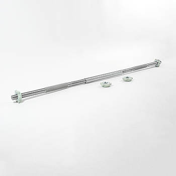 Набір: Грифи гантельні 48 см х2 шт та з'єднувач діаметр 25 мм