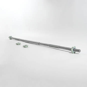 Набір: Грифи гантельні 55 см х2 шт та з'єднувач діаметр 25 мм