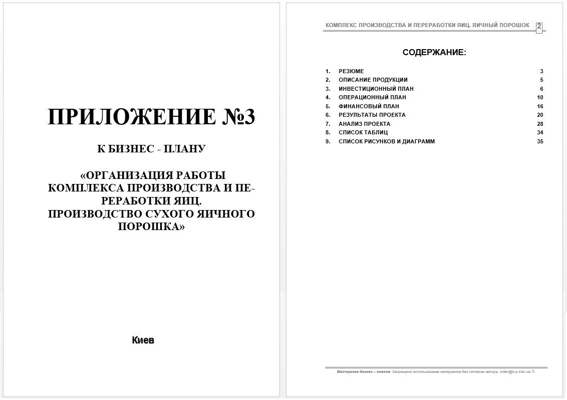 Бизнес-план (ТЭО). Комплекс. Яйцо куриное. Яичный порошок. Инкубатор. Комбикорм. завод. Полуфабрикаты. Птенцы - фото 7 - id-p464279348