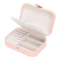 Скринька для прикрас на два відділення. Організатор для біжутерії. Футляр коробки для ювелірних виробів, фото 3