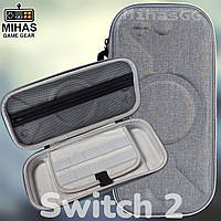 Чохол для Nintendo SWITCH 2 Жорсткий захисний - кейс з відсіками для картриджів та аксесуарів