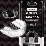 Капа для боксу MAKURA Toka - дитяча (вік до 10) Прозора, з високим рівнем захисту, фото 4