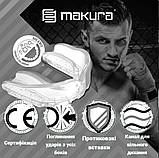 Капа для боксу MAKURA Toka - дитяча (вік до 10) Прозора, з високим рівнем захисту, фото 5