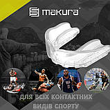 Капа для боксу MAKURA Toka - дитяча (вік до 10) Прозора, з високим рівнем захисту, фото 6