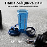Шейкер спортивний SmartShake Lite DC Flash, 800 мл, пластик (PC5), із сіточкою, помаранчевий, BPA-free, фото 9