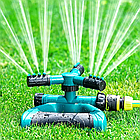 Розумна система поливання на 360 градусів, LAWN SPRINKLER/ Садовий розпилювач для газону/Спринклерний розбризк, фото 9