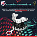 Капа для боксу OPRO Instant - доросла (вік 11+) Прозора, з максимальним рівнем захисту, фото 4