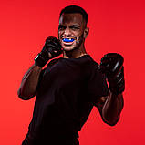 Капа для боксу OPRO Bronze - доросла (вік 11+) Синя, з високим рівнем захисту, фото 10