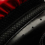 Боксерські рукавиці Leone GN383, Червоні, 8 унцій (227г.) для спортсменів 7-9 років до 50 кг + капа, фото 9