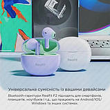 Навушники — повністю бездротові TWS із шумозаглушенням Realfit F2, фото 8