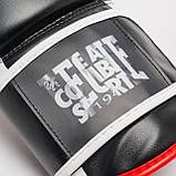 Боксерські рукавиці Leone GN333, Чорні, 12 унцій (340г.) для спортсменів 60-80 кг. + капа, фото 9