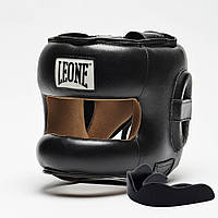 Боксерський шолом з бампером Leone CS425 Black M