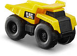 Набір із 5 машинок будівельної техніки CAT Construction Little Machines, фото 8
