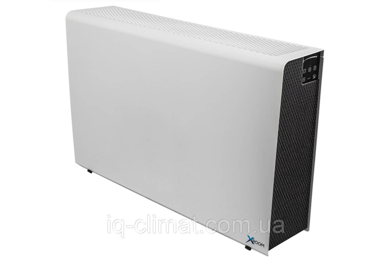Вентиляційна установка з рекуператором та режимом конвектор/фанкойл Xroom XR1-025-ECV1HRPCOS-0A0