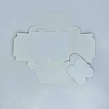 Коробка для 6 цукерок, 145*110*30 мм │НФ│, без вікна, біла ▶ (10 шт), фото 3