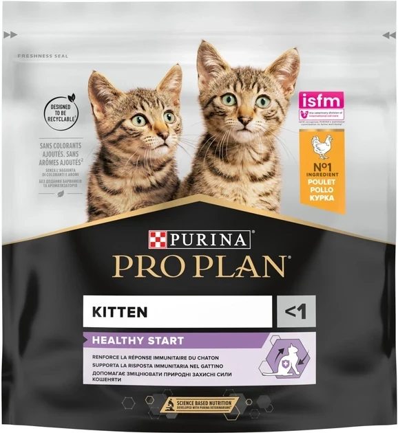 Сухий корм Purina Pro Plan Kitten <1 Healthy Start для кошенят 400 г