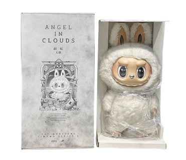 Большая мягкая игрушка Лабубу Pop Mart The Monsters Angel In