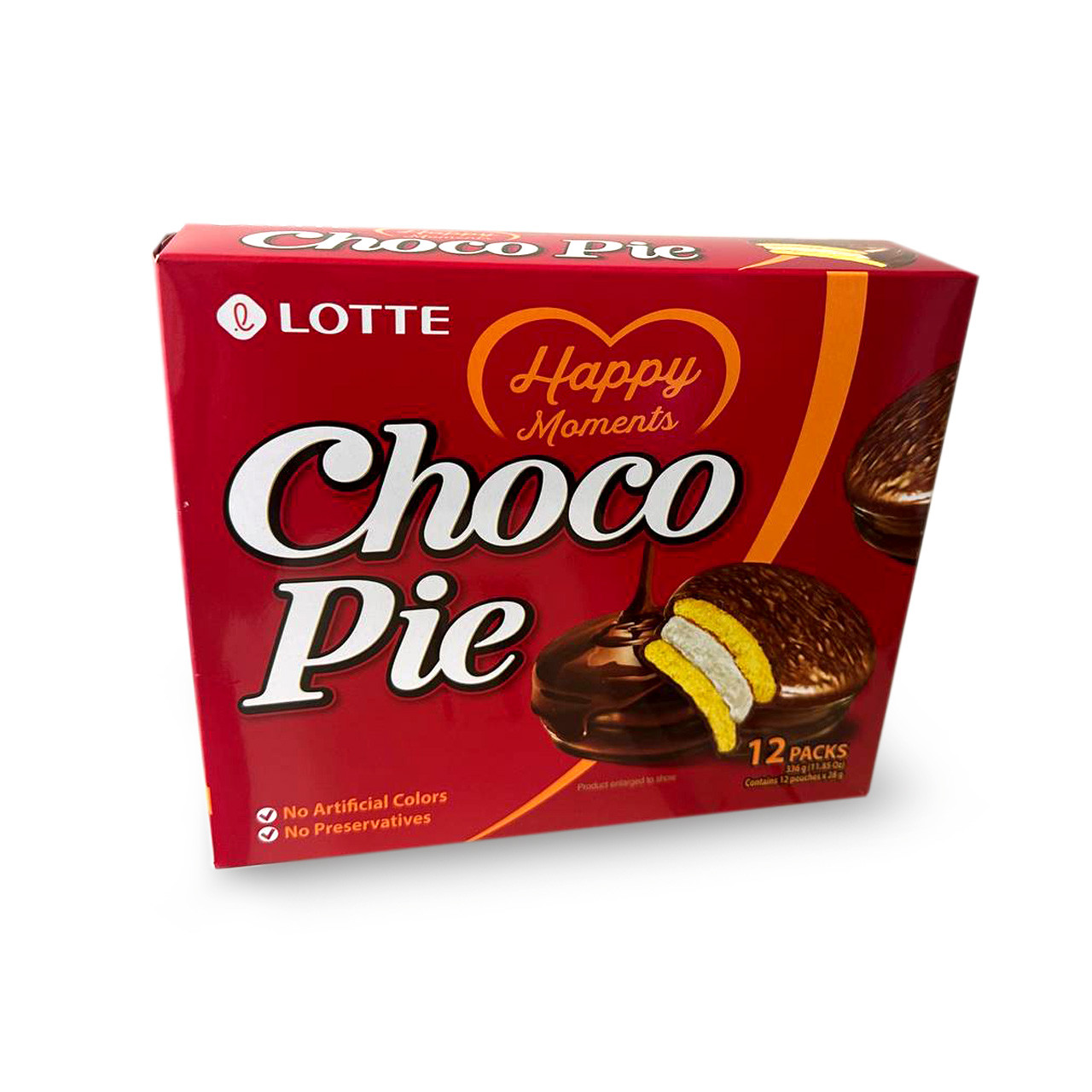 Шоколадний десерт Chocopie оригінальний смак 336 г, фото 1
